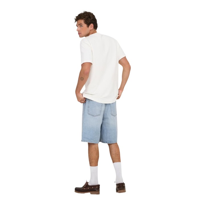 Only & Sons bermuda de hombre en denim claro vista posterior