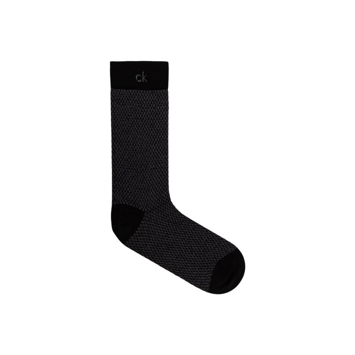 Calvin Klein Jeans calcetín negro de hombre modelo 701241442 vista de tres cuartos