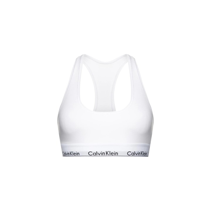 Sujetador Calvin Klein Underwear F3785E de mujer blanco vista frontal