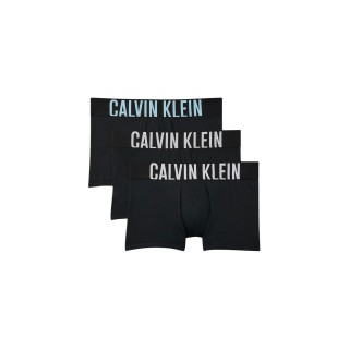 Calvin Klein Underwear bóxer de hombre Trunk 3PK en negro y gris pack de tres