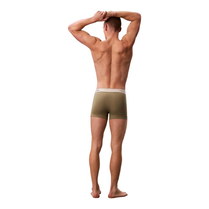 Bóxer Calvin Klein Underwear para hombre en color mud vista posterior