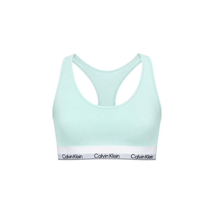 Sujetador Calvin Klein Underwear de mujer color menta vista frontal del producto