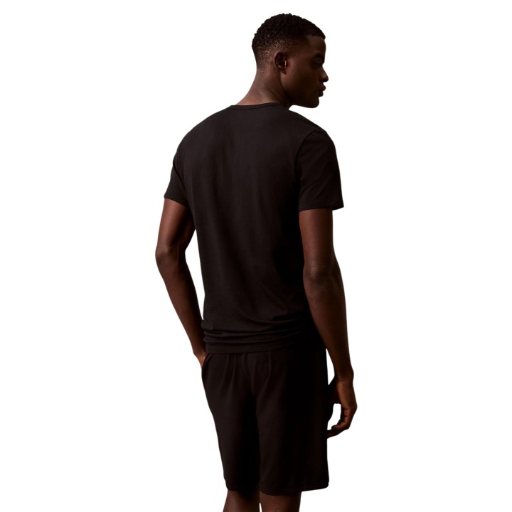 Calvin Klein Underwear camiseta interior de hombre negra vista posterior