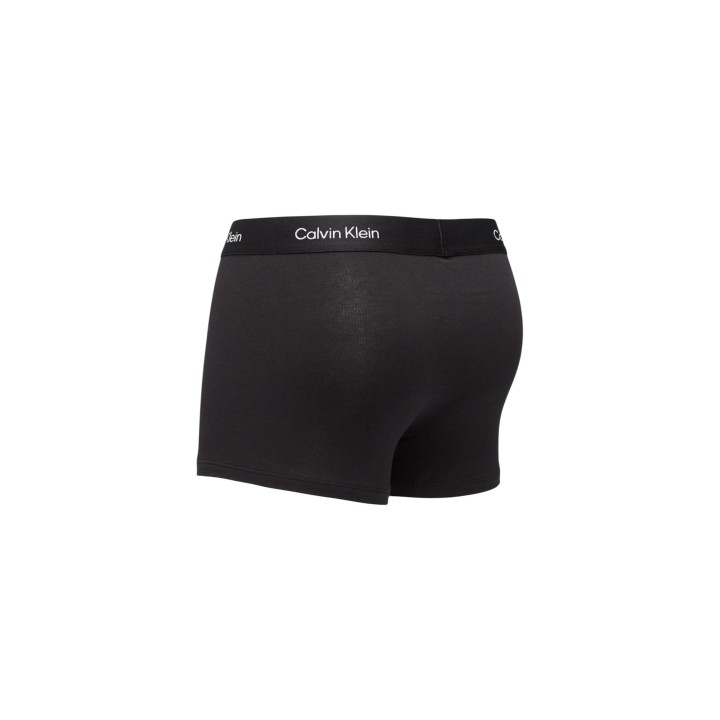 Bóxer negro de hombre Calvin Klein Underwear vista posterior