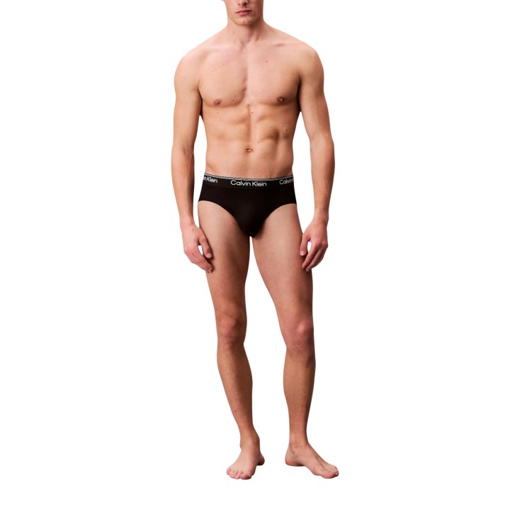 Slip negro para hombre Calvin Klein Underwear vista frontal