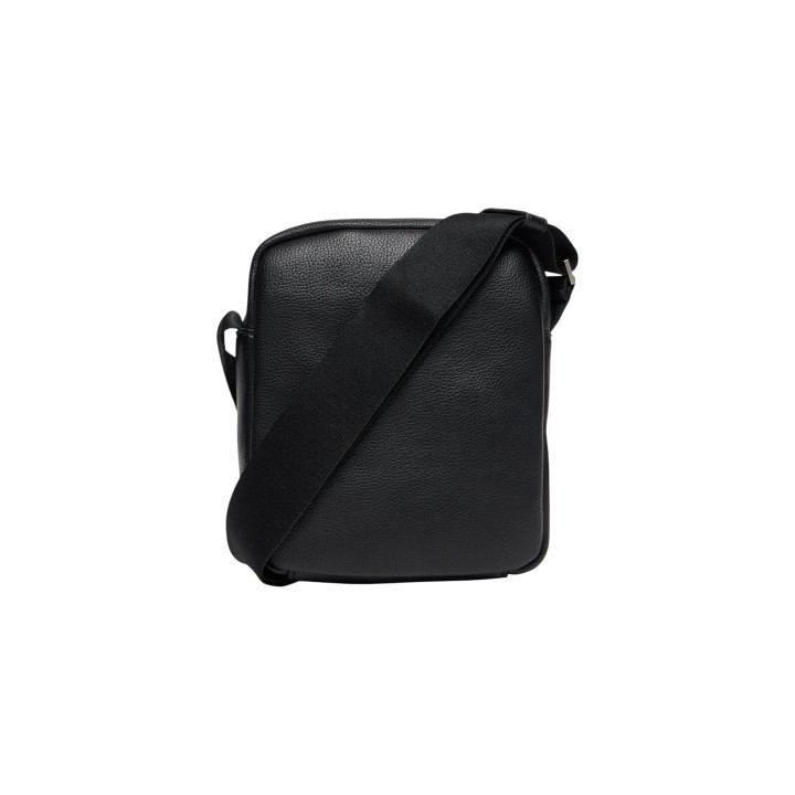 Bolso bandolera de hombre Calvin Klein Raised Reporter LV04D3160G negro vista posterior