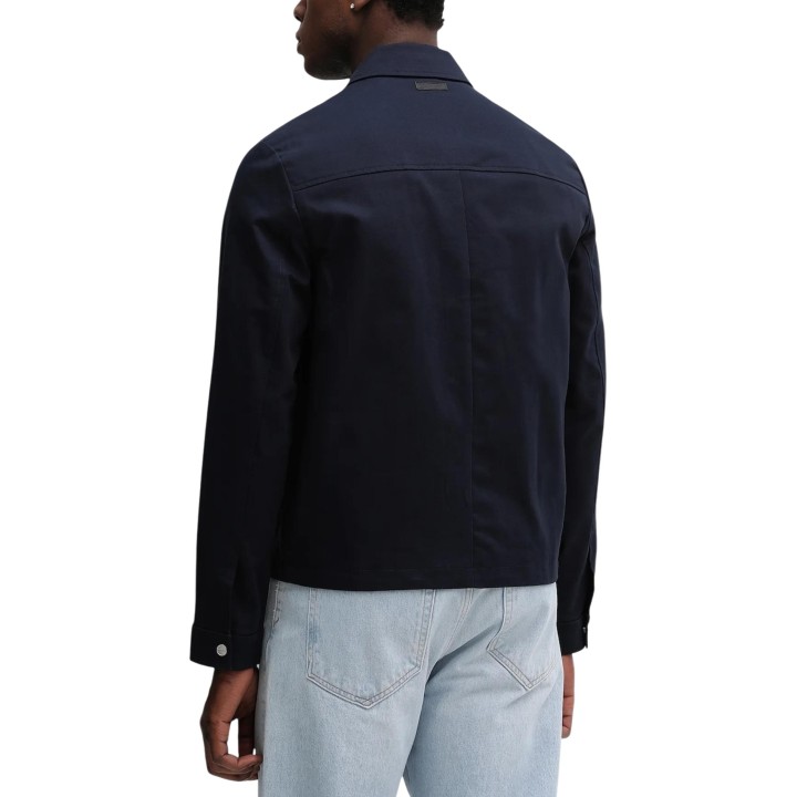 Chaqueta Calvin Klein de hombre azul oscuro LV04LE419G vista posterior