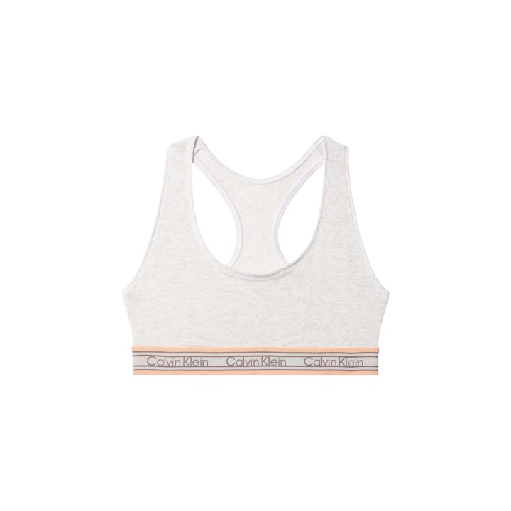 Sujetador Calvin Klein Underwear de mujer color crema modelo LV00QF8692 detalle frontal