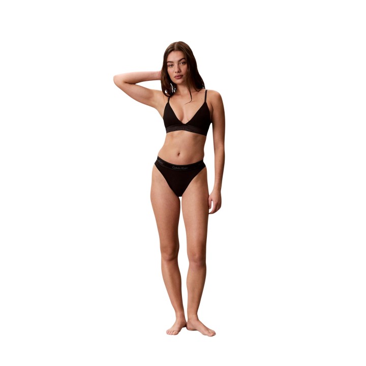 Calvin Klein Underwear sujetador de mujer negro Lightly Lined Triangle vista frontal