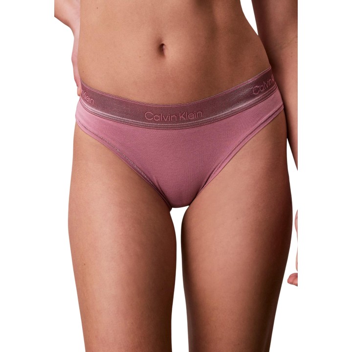 Bikini de mujer Calvin Klein Underwear LV00QF8827 color glicina vista frontal de detalle