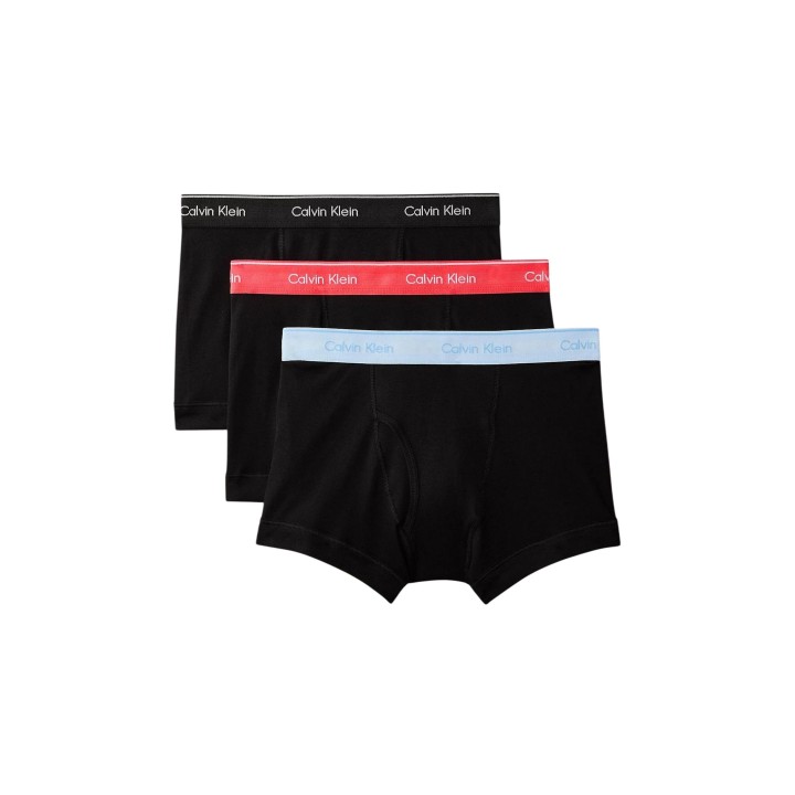 Pack de 3 bóxers trunk Calvin Klein Underwear para hombre en color negro