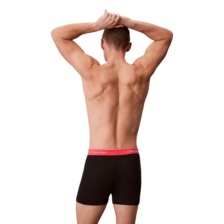 Calvin Klein Underwear bóxer de hombre negro 000NB4003A vista posterior