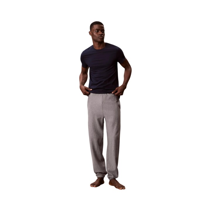 Calvin Klein Underwear camiseta interior de hombre azul marino vista tres cuartos