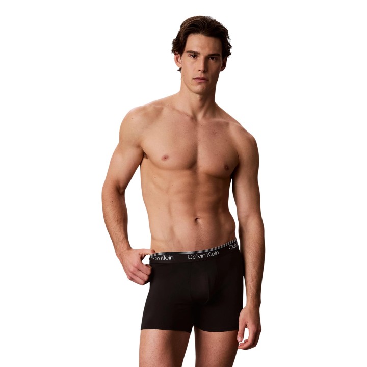 Calvin Klein Underwear bóxer masculino negro vista frontal