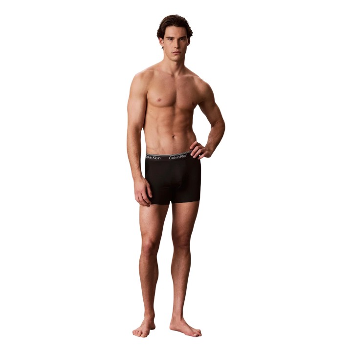 Calvin Klein Underwear bóxer masculino negro vista frontal