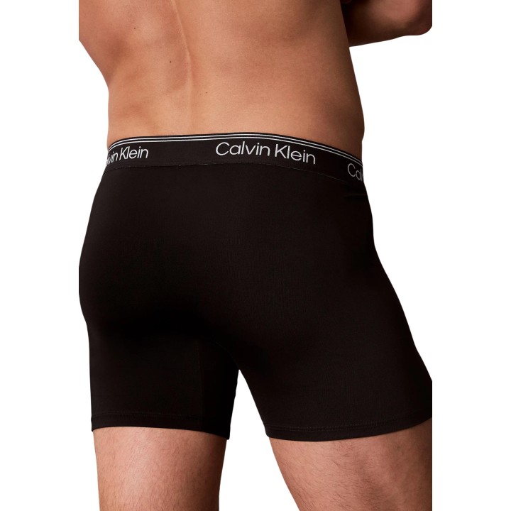 Calvin Klein Underwear bóxer masculino negro detalle posterior