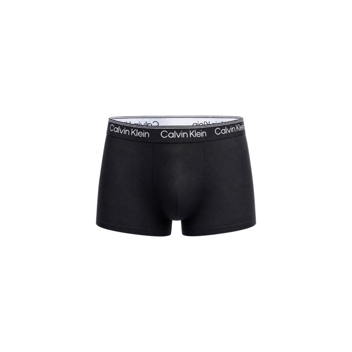 Calvin Klein Underwear bóxer de hombre negro Low Rise Trunk vista frontal
