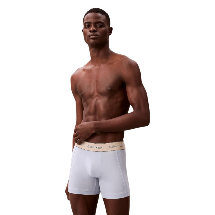 Calvin Klein Underwear bóxer gris de hombre LV00NB4447 vista tres cuartos