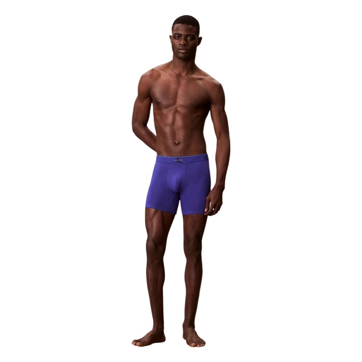 Calvin Klein Underwear bóxer de hombre azul vista frontal