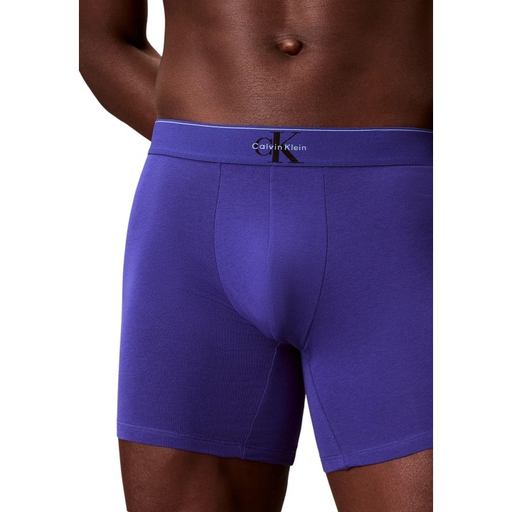 Calvin Klein Underwear bóxer de hombre azul detalle frontal