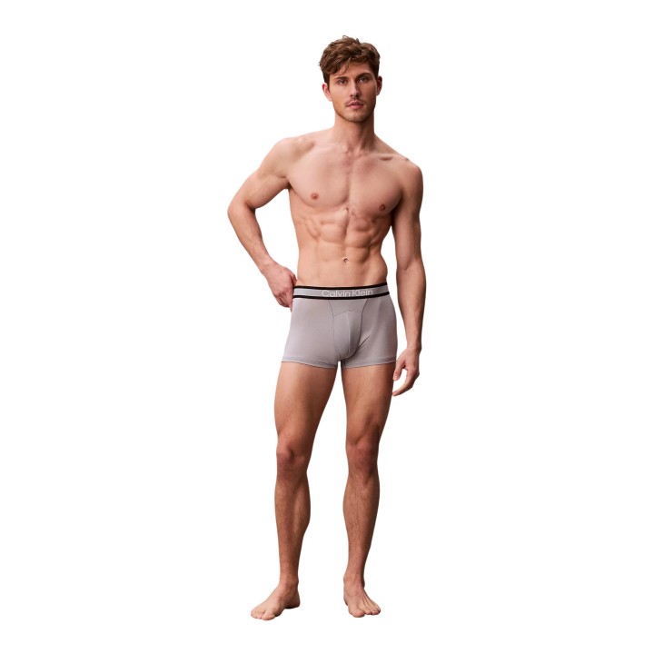 Calvin Klein Underwear bóxer de hombre gris vista tres cuartos