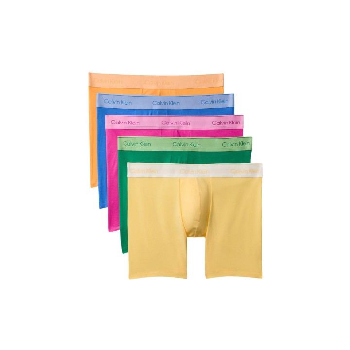 Calvin Klein Underwear bóxer de hombre 5 unidades multicolor vista frontal