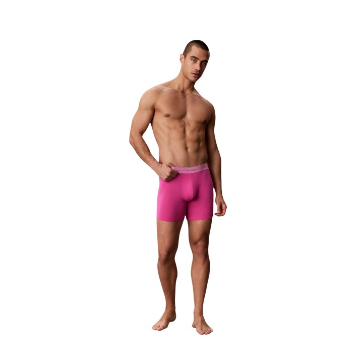 Calvin Klein Underwear bóxer de hombre rosa vista frontal