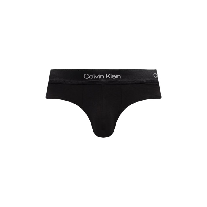 Slip negro para hombre Calvin Klein Underwear LV00NB4574 vista frontal