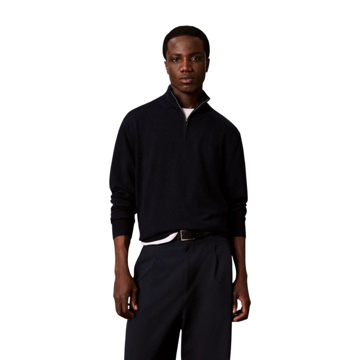 Jersey Calvin Klein de hombre azul oscuro LV04LD318G vista frontal