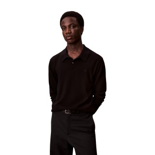Jersey Calvin Klein negro para hombre vista frontal