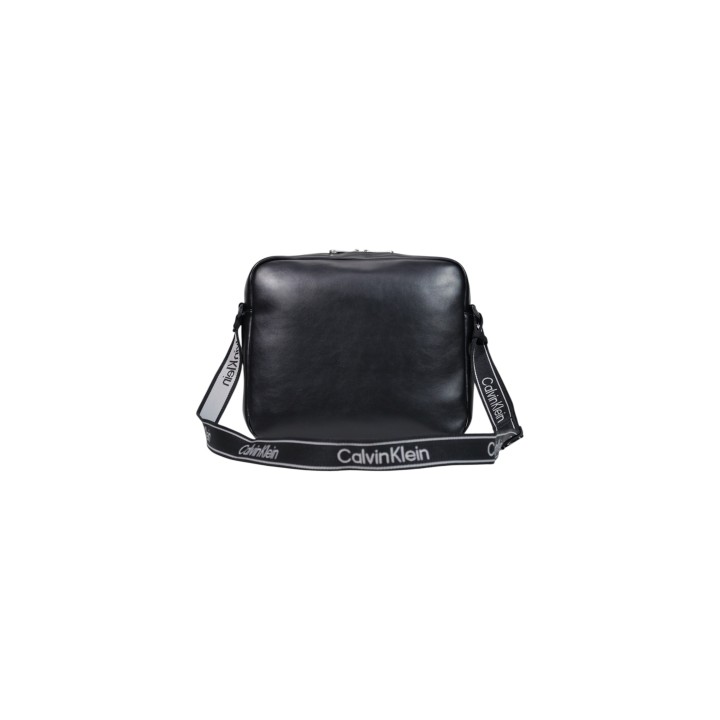 Bolso bandolera Calvin Klein para hombre negro vista posterior