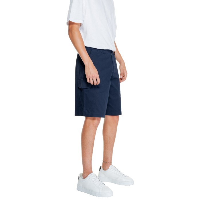 Bermuda azul de hombre Armani Exchange 3DZS07 ZN3TZ vista lateral
