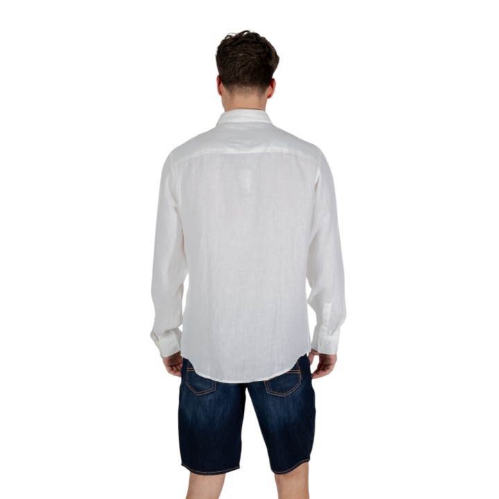 Armani Exchange camisa de hombre blanca XM001221 AF14619 vista posterior