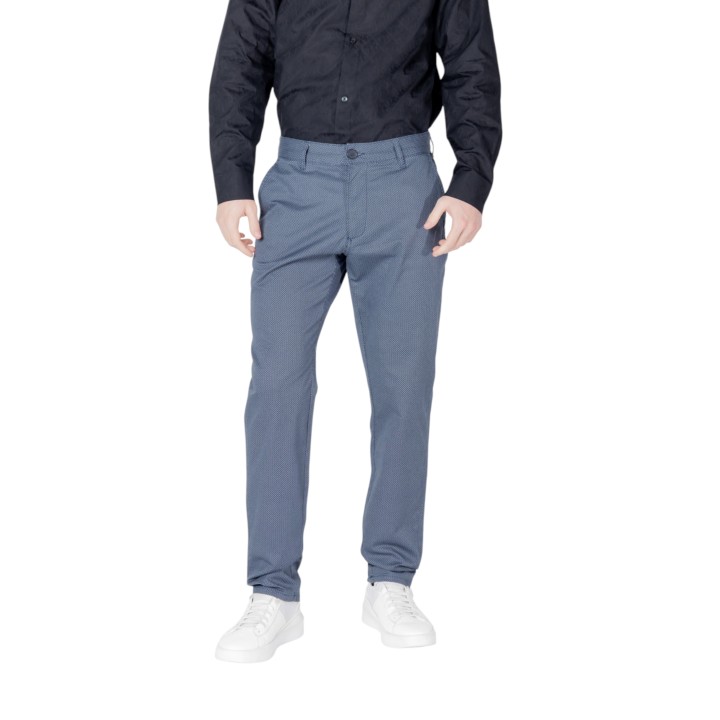 Armani Exchange pantalón de hombre azul oscuro vista frontal