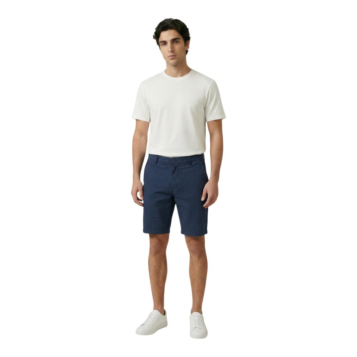 Armani Exchange pantalón corto de hombre azul oscuro vista frontal