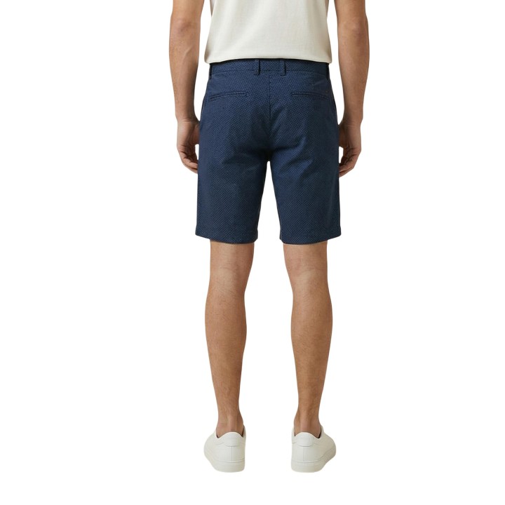 Armani Exchange pantalón corto de hombre azul oscuro vista posterior