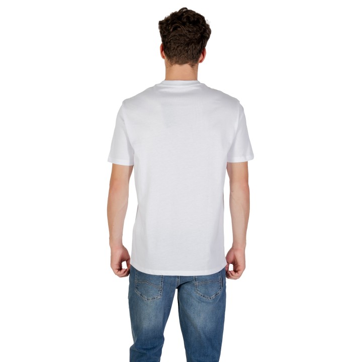 Camiseta Armani Exchange de hombre blanca XM001281 AF10361 vista posterior