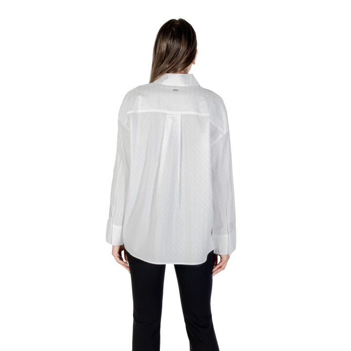 Armani Exchange blusa de mujer blanca XW001424 AF16631 vista posterior
