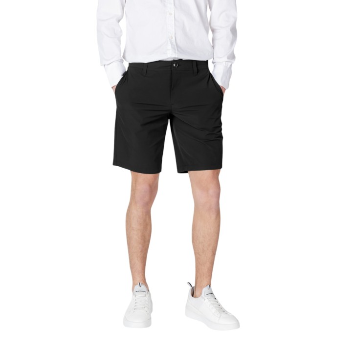 Armani Exchange pantalón corto negro de hombre 8NZS49 ZNYZZ vista frontal