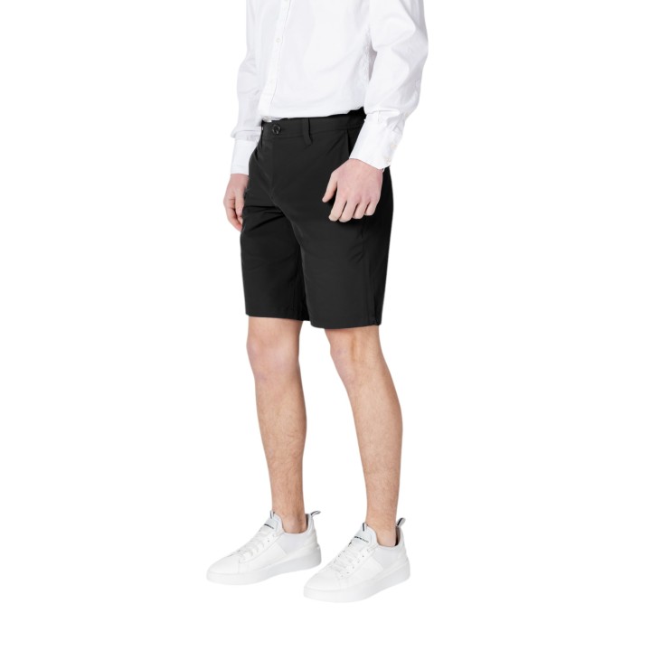 Armani Exchange pantalón corto negro de hombre 8NZS49 ZNYZZ vista lateral