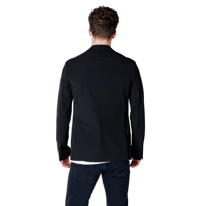 Armani Exchange blazer negro de hombre 8NZG49 ZNYZZ vista posterior