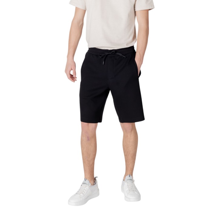 Armani Exchange pantalón corto de hombre negro XM000372 AF10818 vista frontal