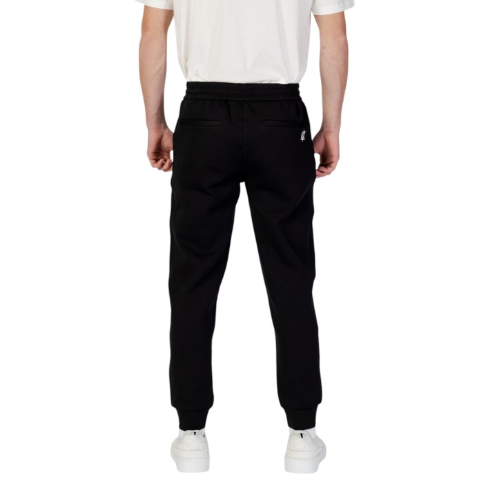 Armani Exchange pantalón deportivo de hombre negro vista posterior