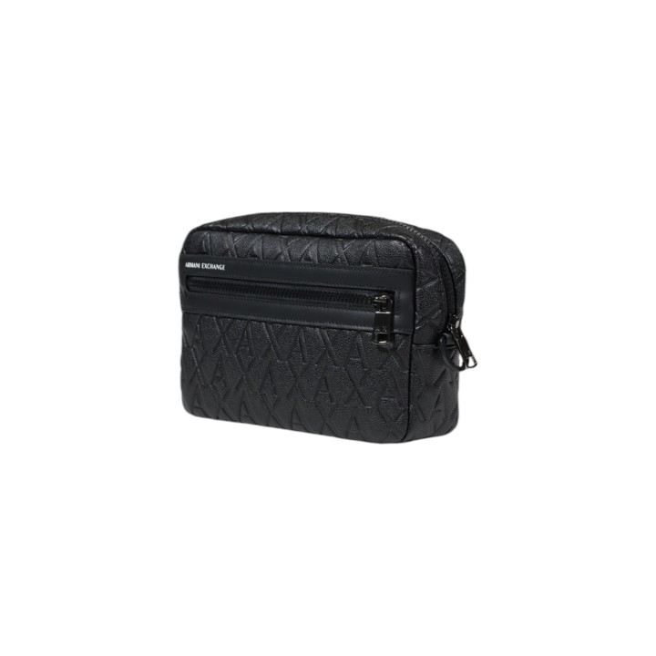Armani Exchange bolso negro para hombre XM001272 AF12133 vista tres cuartos