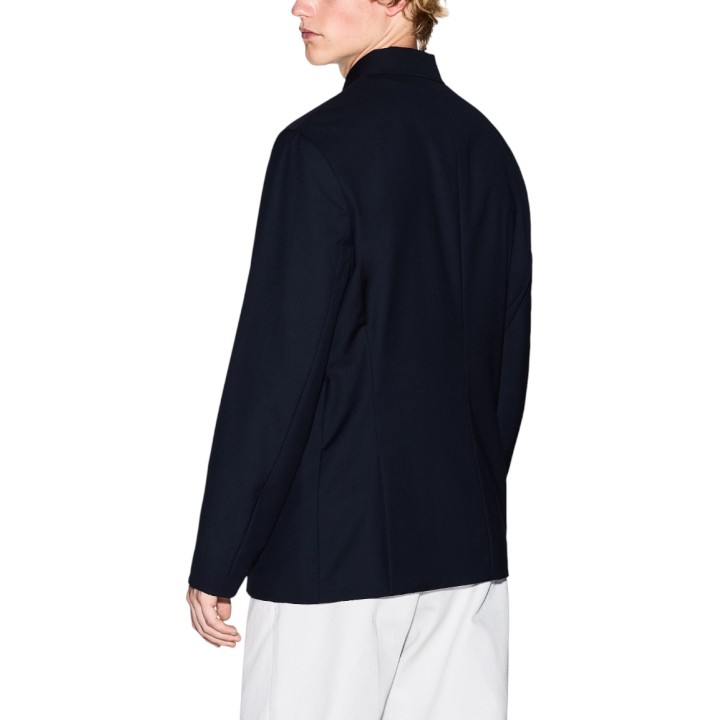 Armani Exchange blazer negro para hombre XM001194 AF12041 vista posterior