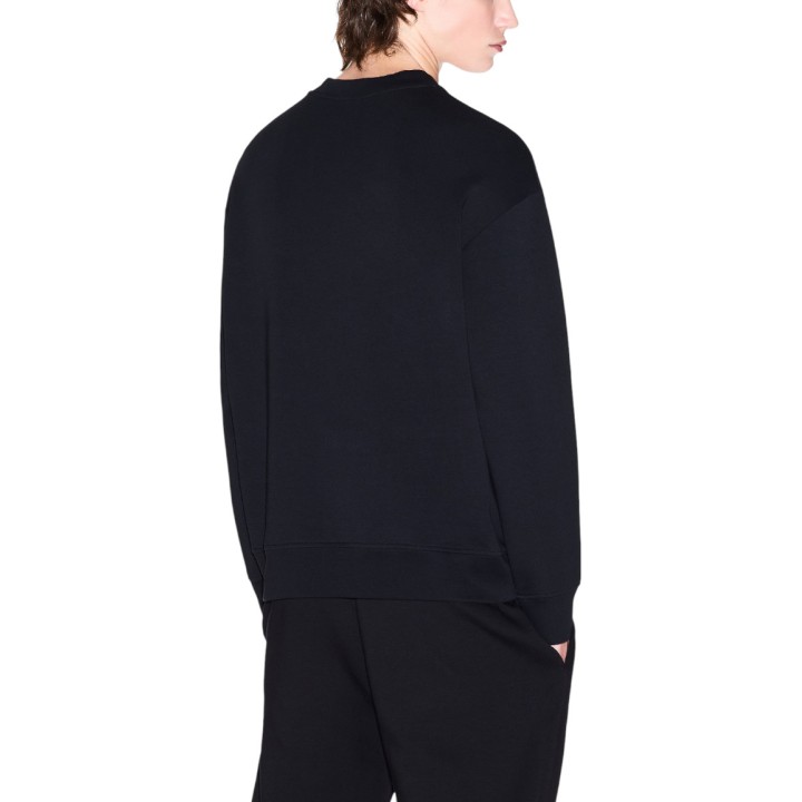 Sudadera de hombre Armani Exchange negra XM001371 AF13047 vista posterior