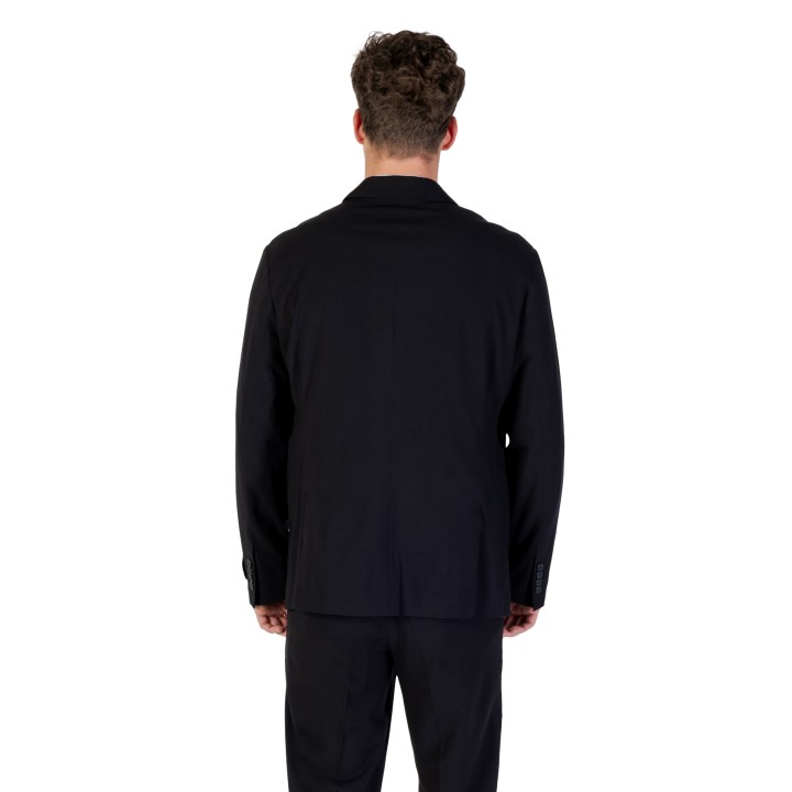 Blazer negro de hombre Armani Exchange XM000345 AF10897 vista posterior