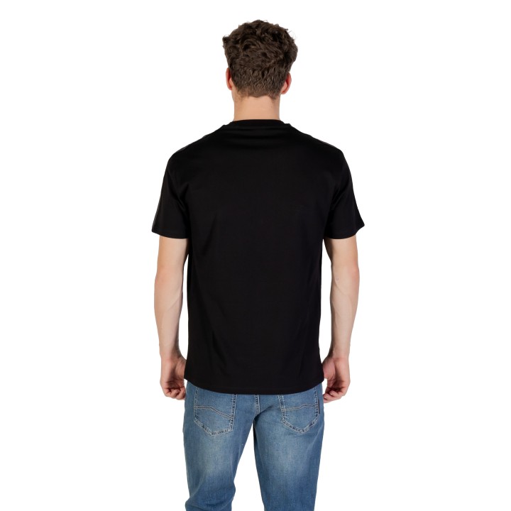 Camiseta negra Armani Exchange de hombre XM001283 AF10361 vista posterior