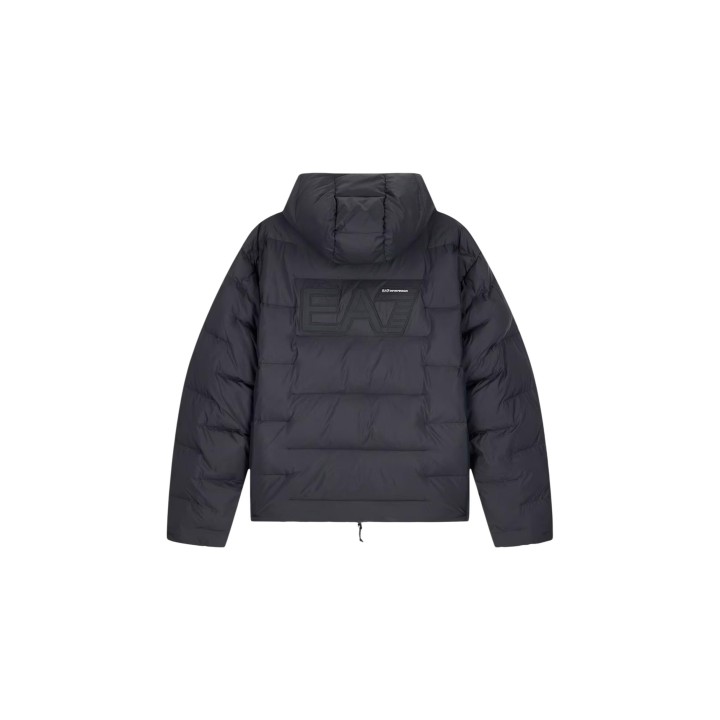 Armani Exchange chaqueta acolchada negra para hombre XM000348 AF12286 posterior