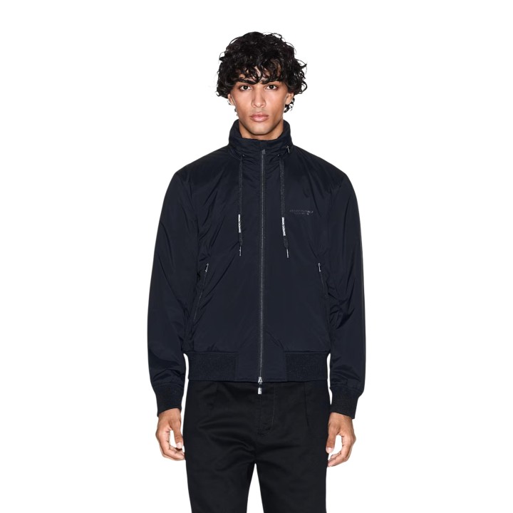 Armani Exchange chaqueta de hombre negra XM001583 AF19196 vista frontal